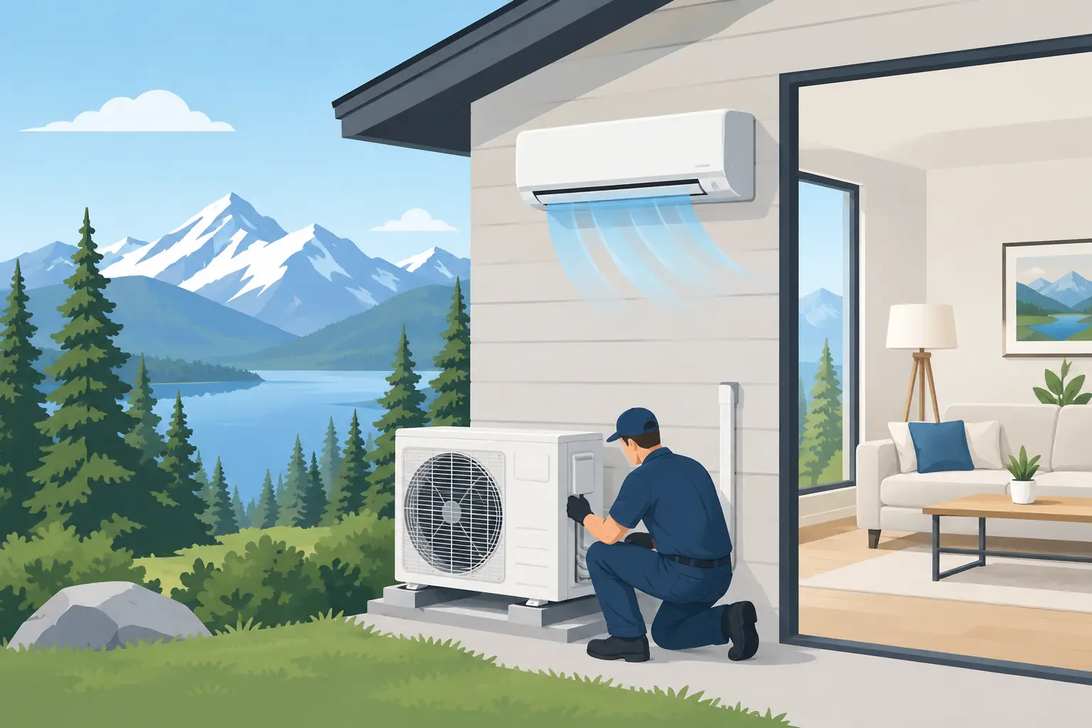 Ductless Mini Split Installation for Idaho Homes